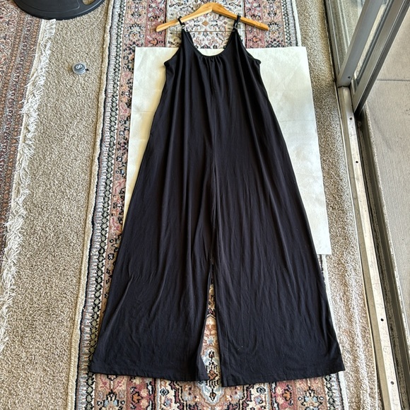 Overisized Jumpsuit /overall With Adjustable Straps Size Large Medium - Picture 2 of 9